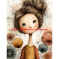 Látkový panel  kolekce DĚTSKÝ DREAMY  SVĚT  606-141