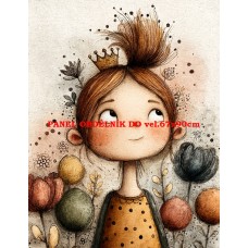 Látkový panel  kolekce DĚTSKÝ DREAMY  SVĚT  606-145