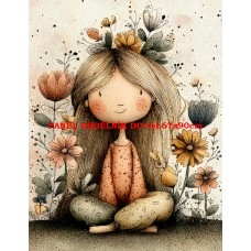 Látkový panel  kolekce DĚTSKÝ DREAMY  SVĚT  606-146