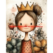 Látkový panel  kolekce DĚTSKÝ DREAMY  SVĚT  606-149