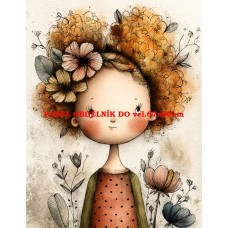 Látkový panel  kolekce DĚTSKÝ DREAMY  SVĚT  606-153