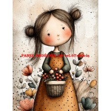 Látkový panel  kolekce DĚTSKÝ DREAMY  SVĚT  606-174