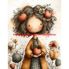 Látkový panel  kolekce DĚTSKÝ DREAMY  SVĚT  606-176