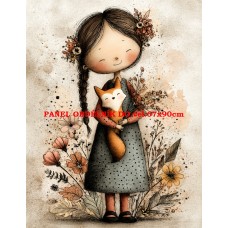 Látkový panel  kolekce DĚTSKÝ DREAMY  SVĚT  606-178