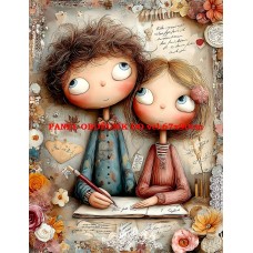 Látkový panel  kolekce DĚTSKÝ DREAMY  SVĚT  606-204