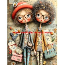 bavlněný panel 19x25 cm - skladem hol157