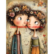 bavlněný panel 8x10 cm - skladem hol173