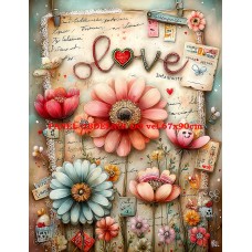 Látkový panel  kolekce DĚTSKÝ DREAMY  SVĚT  606-244