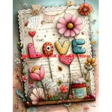 Látkový panel  kolekce DĚTSKÝ DREAMY  SVĚT  606-247