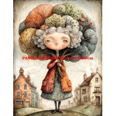 Látkový panel  kolekce DĚTSKÝ DREAMY  SVĚT  606-254