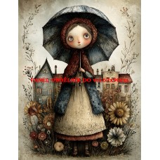 Látkový panel  kolekce DĚTSKÝ DREAMY  SVĚT  606-256