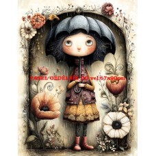 Látkový panel  kolekce DĚTSKÝ DREAMY  SVĚT  606-261