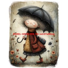 Látkový panel  kolekce DĚTSKÝ DREAMY  SVĚT  606-269