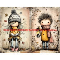 Látkový panel  kolekce DĚTSKÝ DREAMY  SVĚT  606-287