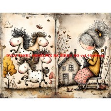 Látkový panel  kolekce DĚTSKÝ DREAMY  SVĚT  606-292