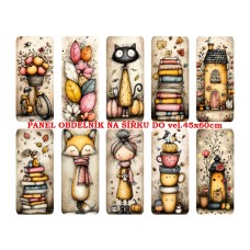 Látkový panel  kolekce DĚTSKÝ DREAMY  SVĚT  606-295