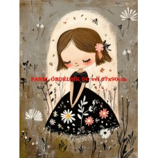 Látkový panel  kolekce DĚTSKÝ DREAMY  SVĚT  606-299