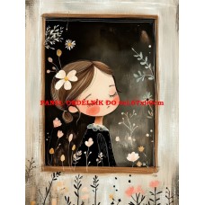 Látkový panel  kolekce DĚTSKÝ DREAMY  SVĚT  606-300