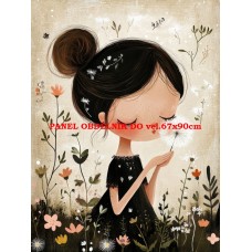 Látkový panel  kolekce DĚTSKÝ DREAMY  SVĚT  606-302