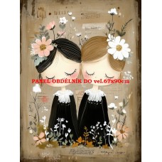 Látkový panel  kolekce DĚTSKÝ DREAMY  SVĚT  606-304