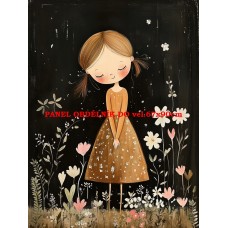 Látkový panel  kolekce DĚTSKÝ DREAMY  SVĚT  606-307