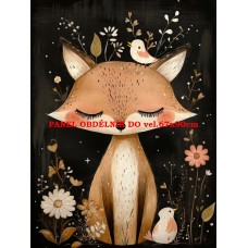 Látkový panel  kolekce DĚTSKÝ DREAMY  SVĚT  606-316