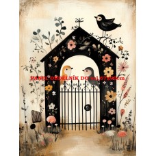 Látkový panel  kolekce DĚTSKÝ DREAMY  SVĚT  606-323