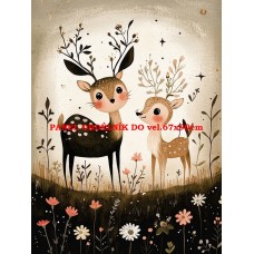 Látkový panel  kolekce DĚTSKÝ DREAMY  SVĚT  606-330