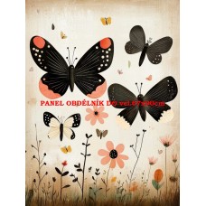 Látkový panel  kolekce DĚTSKÝ DREAMY  SVĚT  606-332