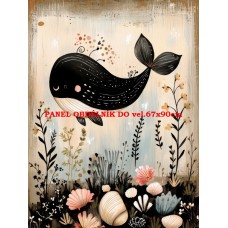 Látkový panel  kolekce DĚTSKÝ DREAMY  SVĚT  606-334