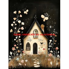 Látkový panel  kolekce DĚTSKÝ DREAMY  SVĚT  606-339