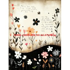 Látkový panel  kolekce DĚTSKÝ DREAMY  SVĚT  606-345