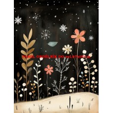 Látkový panel  kolekce DĚTSKÝ DREAMY  SVĚT  606-346