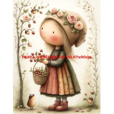 Látkový panel  kolekce DĚTSKÝ DREAMY  SVĚT  606-365