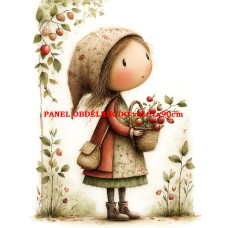 Látkový panel  kolekce DĚTSKÝ DREAMY  SVĚT  606-366