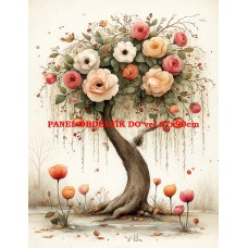 Látkový panel  kolekce DĚTSKÝ DREAMY  SVĚT  606-374