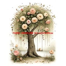 Látkový panel  kolekce DĚTSKÝ DREAMY  SVĚT  606-375