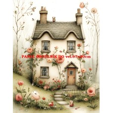 Látkový panel  kolekce DĚTSKÝ DREAMY  SVĚT  606-381