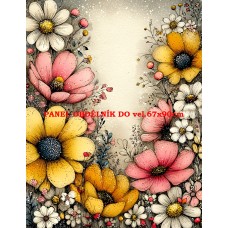 Látkový panel  kolekce DĚTSKÝ DREAMY  SVĚT  606-39