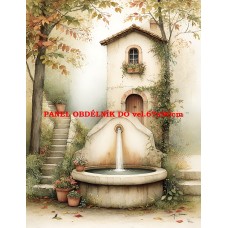 Látkový panel  kolekce DĚTSKÝ DREAMY  SVĚT  606-399