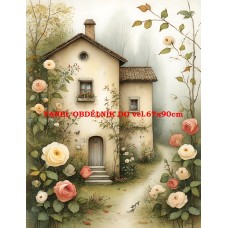 Látkový panel  kolekce DĚTSKÝ DREAMY  SVĚT  606-405