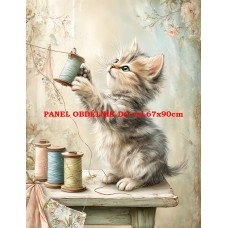 Látkový panel  kolekce DĚTSKÝ DREAMY  SVĚT  606-413