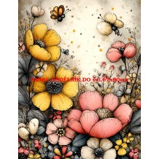 Látkový panel  kolekce DĚTSKÝ DREAMY  SVĚT  606-42