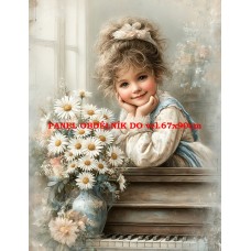 Látkový panel  kolekce DĚTSKÝ DREAMY  SVĚT  606-436