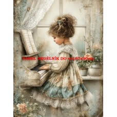 Látkový panel  kolekce DĚTSKÝ DREAMY  SVĚT  606-438