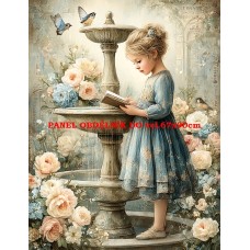 Látkový panel  kolekce DĚTSKÝ DREAMY  SVĚT  606-443