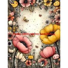 Látkový panel  kolekce DĚTSKÝ DREAMY  SVĚT  606-46