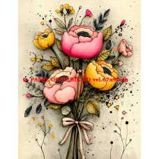 Látkový panel  kolekce DĚTSKÝ DREAMY  SVĚT  606-49