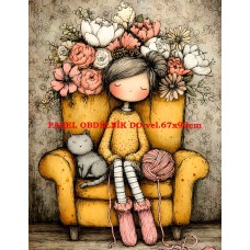 Látkový panel  kolekce DĚTSKÝ DREAMY  SVĚT  606-6