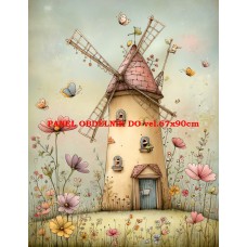 Látkový panel  kolekce DĚTSKÝ DREAMY  SVĚT  606-61